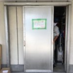 愛知県名古屋市 工場 店舗ドア工事店 出入口引戸取替工事 上吊りハンガードアへ取替＜ホンダトーヨー住器株式会社＞