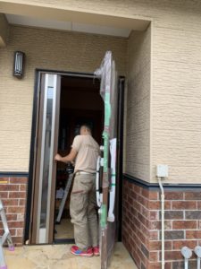 愛知県豊明市 戸建住宅 ドア工事専門店 玄関ドア取替工事 LIXILリシェント【ドアファクトリー】