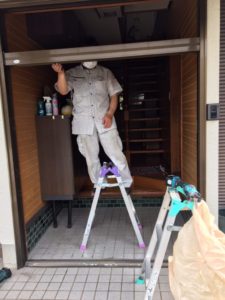 愛知県大府市 戸建住宅 ドア工事専門店 玄関引戸取替工事 LIXILリシェント【ドアファクトリー】