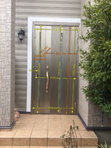 愛知県豊明市 ドア工事専門店 玄関ドア取替工事 LIXILリシェント【ドアファクトリー】