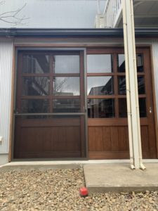 名古屋市昭和区 戸建住宅 玄関ドア建具取付工事【ドアファクトリー】