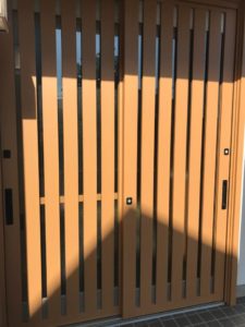 戸建住宅 リシェント玄関引戸　PG仕様 玄関ドア取替工事【ドアファクトリー】