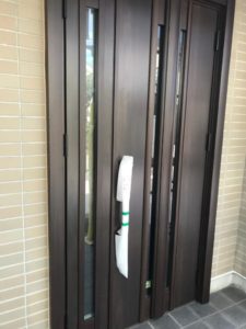 戸建住宅 ドア工事専門店 玄関戸ドア取替工事 リシェント玄関ドア3　断熱仕様【ドアファクトリー】