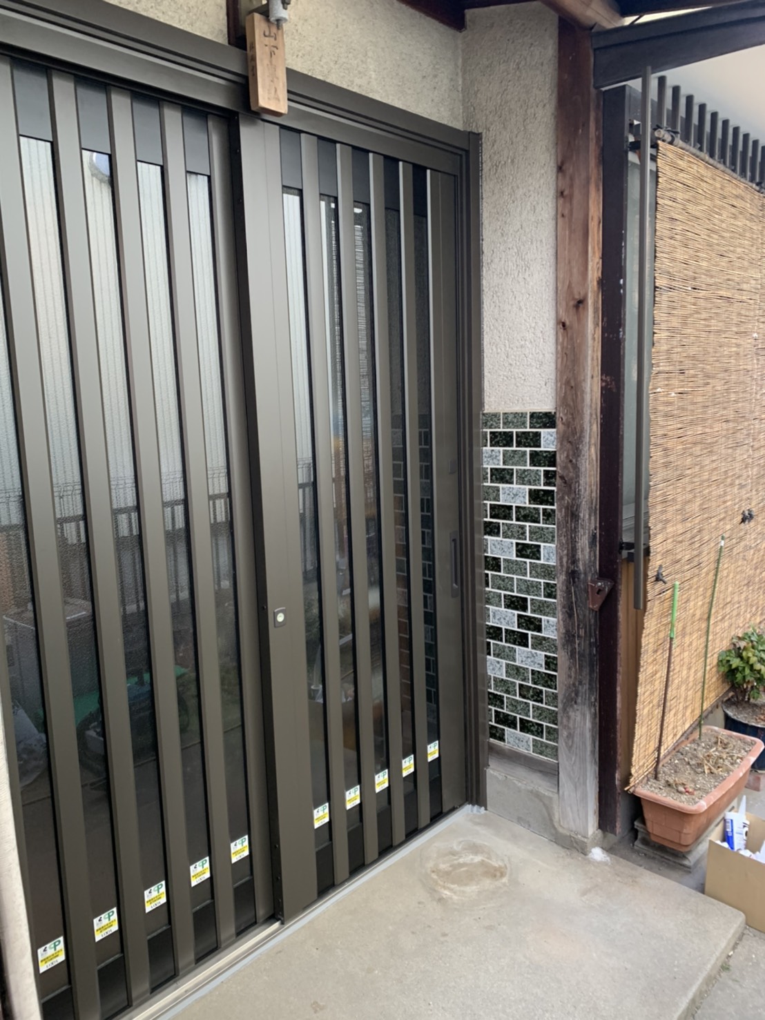 豊明市 戸建住宅 ドア専門店 リクシルリシェント 玄関引戸交換工事【ドアファクトリー】