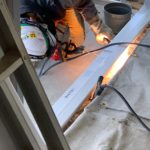 愛知県東海市 倉庫 スチールドアの開口工事【ドアファクトリー】