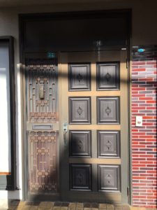 名古屋市緑区 戸建住宅 LIXILリシェント 玄関ドア取替工事【ドアファクトリー】