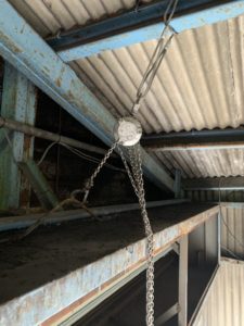 豊明市 工場 重量シャッター解体工事【ドアファクトリー】