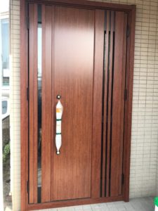 愛知県 戸建住宅 LIXIL リクシル 玄関ドア取替工事【ドアファクトリー】