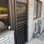 愛知県豊明市 戸建住宅 勝手口ドア取替工事 LIXILリシェント【ドアファクトリー】