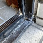 愛知県豊明市 戸建住宅 勝手口ドア取替工事 LIXILリシェント【ドアファクトリー】