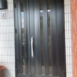 愛知県名古屋市守山区 戸建住宅 リシェント採風型 玄関ドア取替工事【ドアファクトリー】