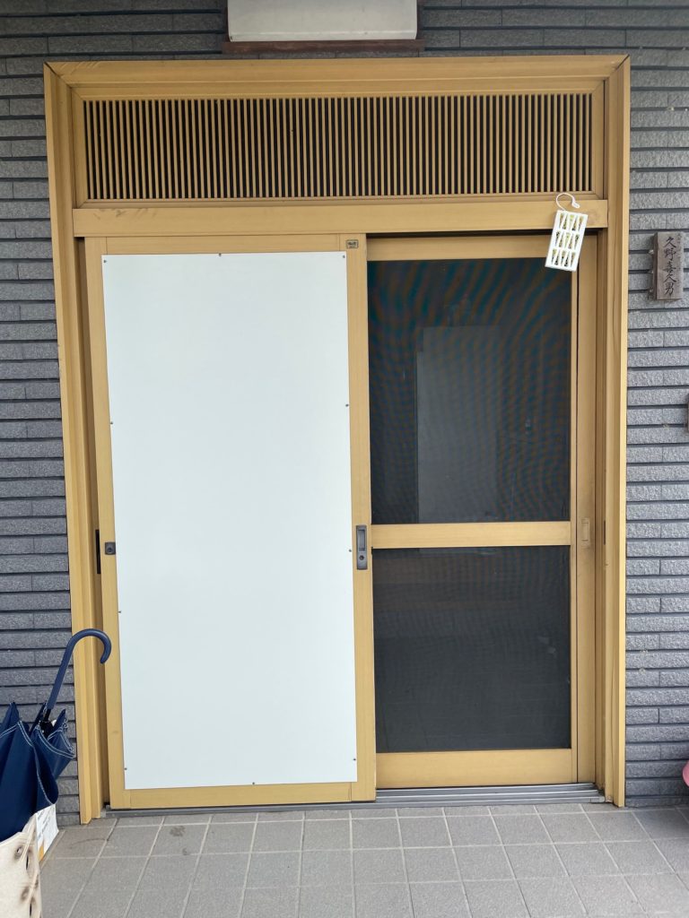 大府市 戸建住宅 LIXILリシェント 玄関引戸取替工事【ドアファクトリー】