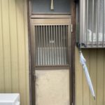大府市 戸建住宅 LIXILリシェント 勝手口ドア取替工事【窓香房】