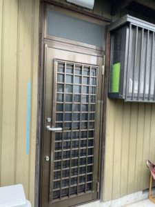 大府市 戸建住宅 LIXILリシェント 勝手口ドア取替工事【窓香房】
