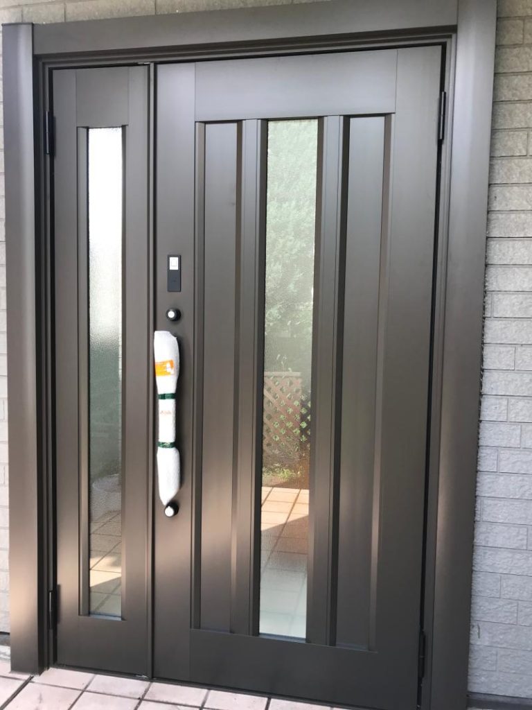 戸建て住宅 LIXILリシェント 玄関ドア取替工事【ドアファクトリー】