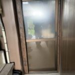 北名古屋市 戸建住宅 YKKAP 勝手口引戸取替工事【ドアファクトリー】