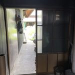 北名古屋市 戸建住宅 YKKAP 勝手口引戸取替工事【ドアファクトリー】