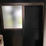 北名古屋市 戸建住宅 YKKAP 勝手口引戸取替工事【ドアファクトリー】