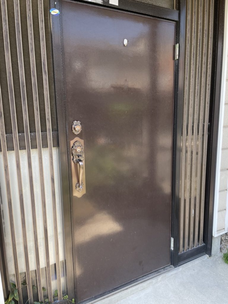 豊明市 戸建住宅 玄関ドア錠取替工事【ドアファクトリー】