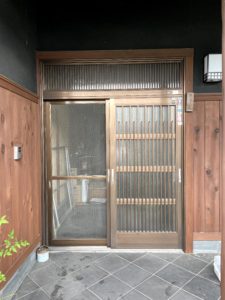 愛知県知多郡東浦町 戸建住宅 リクシル リシェント 玄関引戸取替工事【ドアファクトリー】