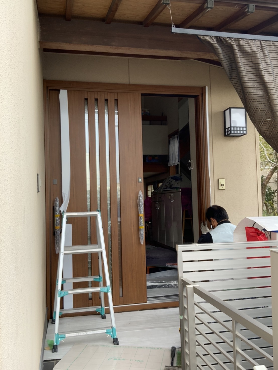 愛知県大府市 戸建住宅 YKKAPドアリモ 玄関引戸取替工事【ドアファクトリー】