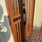 愛知県豊明市 戸建住宅 LIXILリシェント 受けかご付きポスト 【ドアファクトリー】