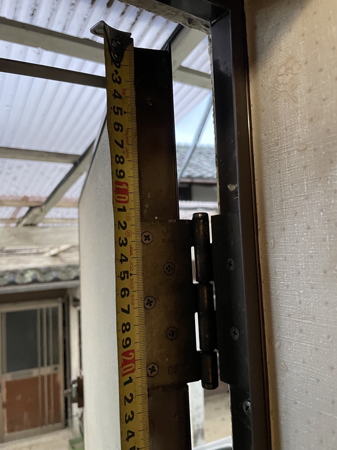 大府市 戸建住宅 勝手口ドア取替工事 YKKプチリモ【ドアファクトリー】