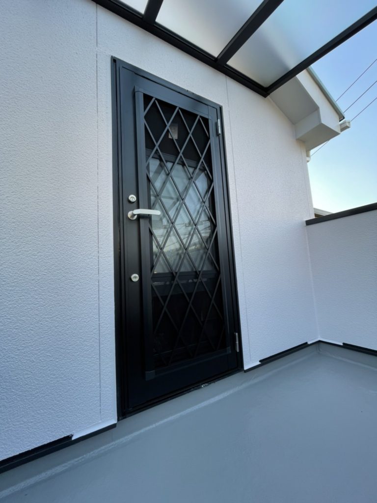 日進市 勝手口ドア工事 LIXILリシェント 【ドアファクトリー】