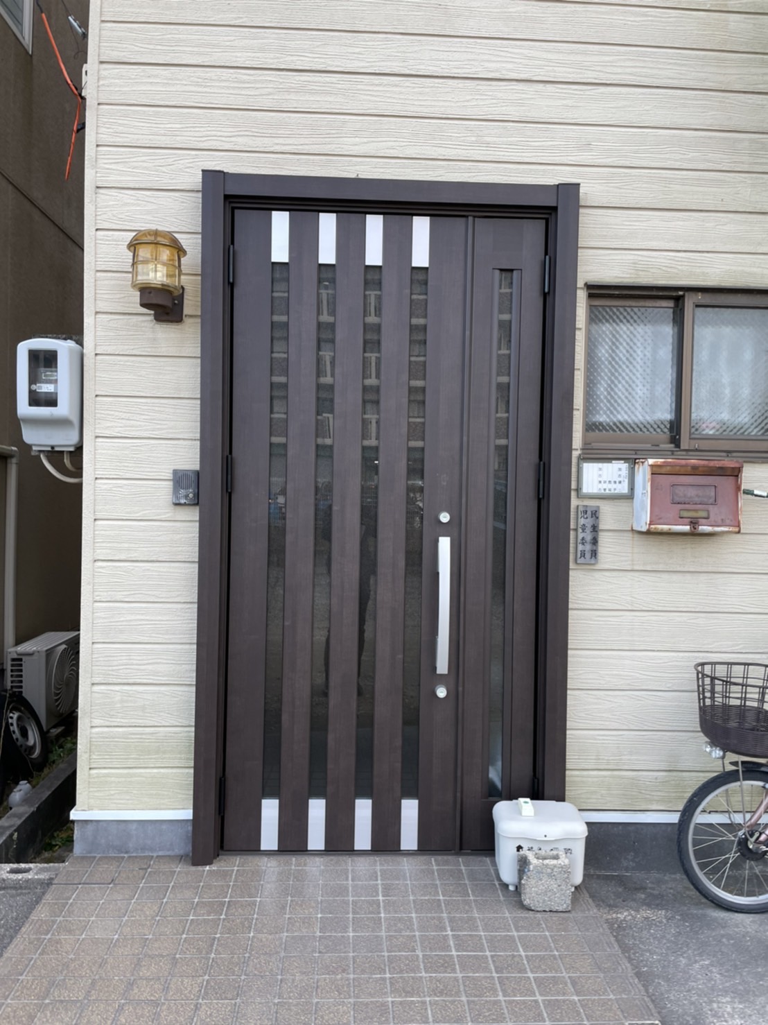 大府市 戸建住宅 玄関ドア取替工事 LIXILリシェント【ドアファクトリー】