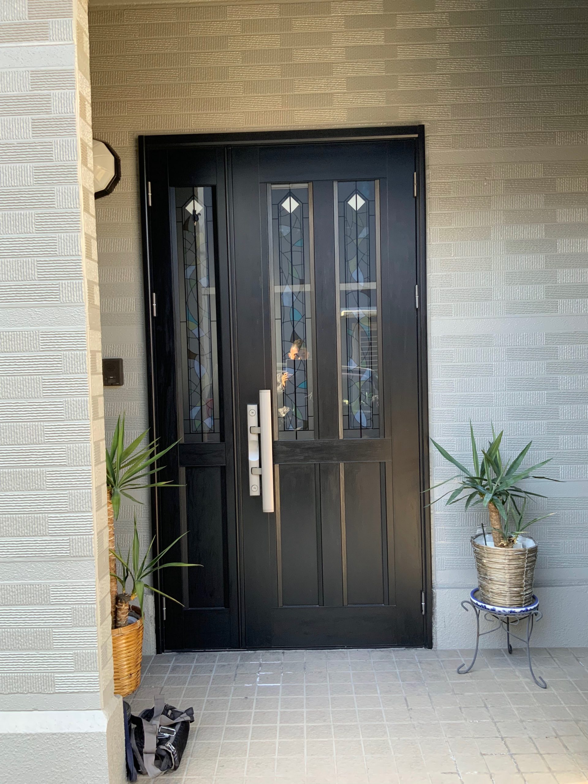 大府市 戸建住宅 LIXILリシェント 玄関ドア工事【ドアファクトリー】