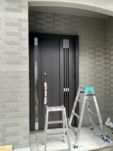 大府市 戸建住宅 LIXILリシェント 玄関ドア工事【ドアファクトリー】