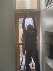 愛知県大府市 戸建住宅 LIXILリシェント 勝手口ドア取替工事【ドアファクトリー】