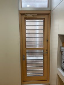 愛知県大府市 戸建住宅 LIXILリシェント 勝手口ドア取替工事【ドアファクトリー】