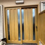 名古屋市南区 戸建住宅 玄関引戸改修工事 (へーべシーべ)【ドアファクトリー】