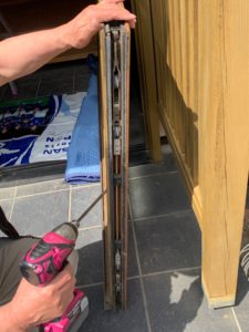 名古屋市南区 戸建住宅 玄関引戸改修工事 （へーべシーべ）【ドアファクトリー】