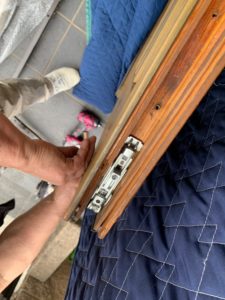 名古屋市南区 戸建住宅 玄関引戸改修工事 （へーべシーべ）【ドアファクトリー】