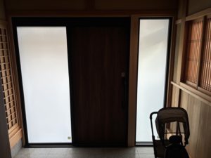 愛知県豊田市 戸建住宅 LIXILエルムーブ 玄関引戸取替工事【ドアファクトリー】