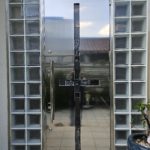 愛知県蒲郡市 LIXILリシェント 勝手口ドア交換工事【ドアファクトリー】