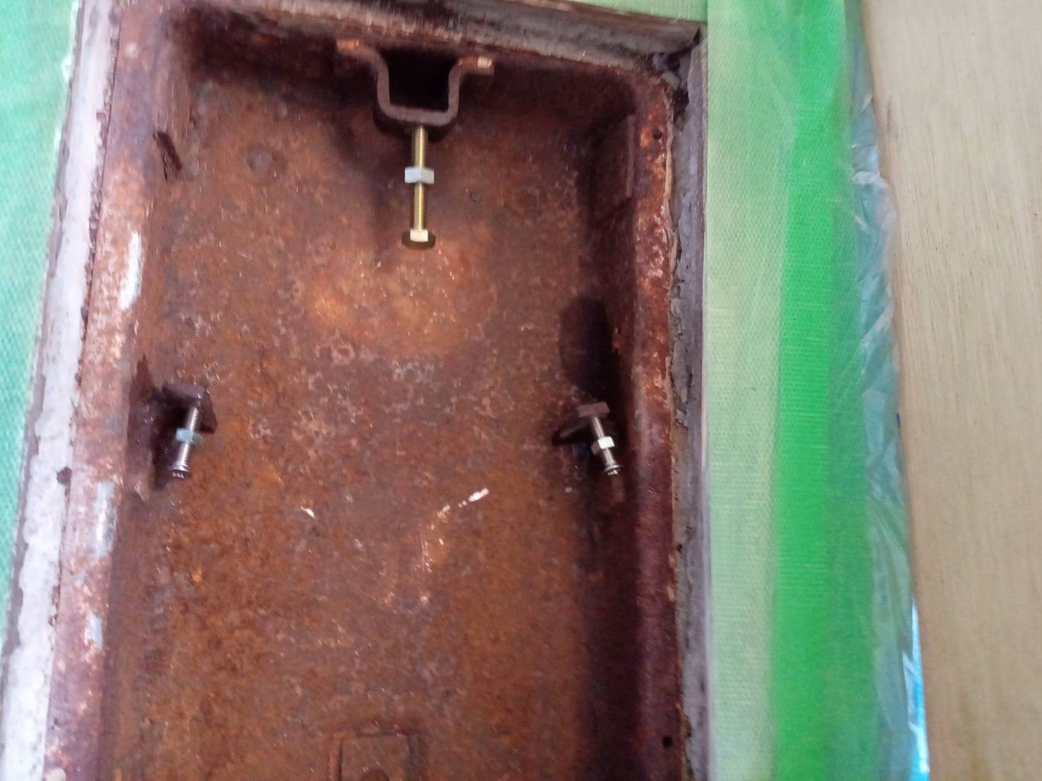 名古屋市昭和区 フロアヒンジ交換工事【ドアファクトリー】