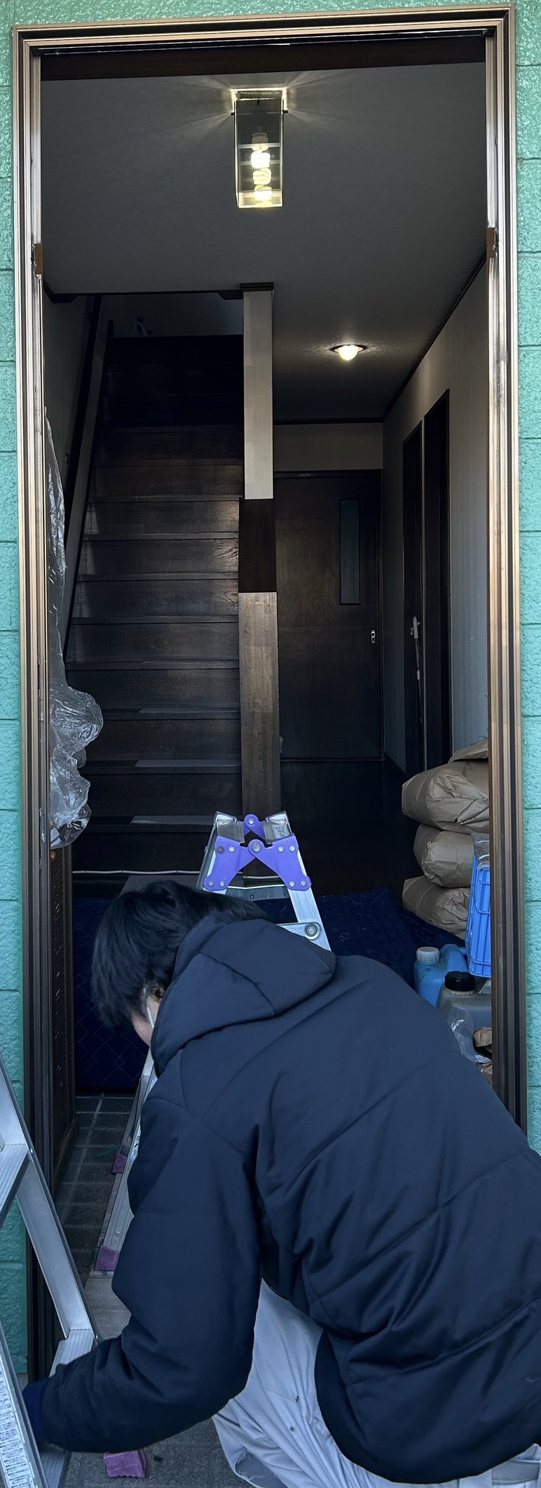 愛知県大府市 YKKドアリモ 玄関ドア交換工事【ドアファクトリー】