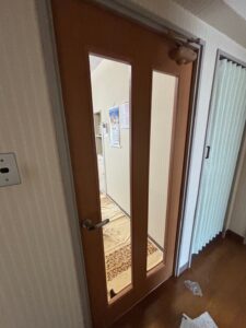 愛知県大府市 マンション リビングドア取替工事 オーダードア【ドアファクトリー】