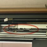 愛知県東浦町 自動ドアメンテナンス工事 ベルト交換【ドアファクトリー】