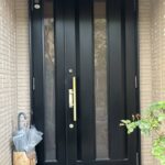 愛知県大府市 YKKドアリモ親子ドア 断熱ドアカバー工事【ドアファクトリー】
