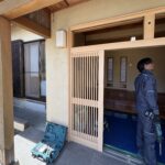 愛知県名古屋市 戸建住宅 リシェント玄関引戸 カバー工事【ドアファクトリー】