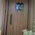 愛知県大府市 YKKドアリモ親子ドア 断熱ドアカバー工事【ドアファクトリー】
