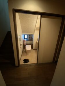 愛知県大府市 戸建住宅 かた引戸取替工事 LIXILラシッサ片引戸【ドアファクトリー】