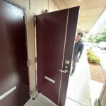愛知県豊田市 マンション ドア取替工事 LIXIL改装用マンションドアRSⅡ　HM02タイプ【ドアファクトリー】