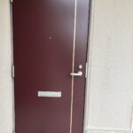愛知県豊田市 マンション ドア取替工事 LIXIL改装用マンションドアRSⅡ　HM02タイプ【ドアファクトリー】