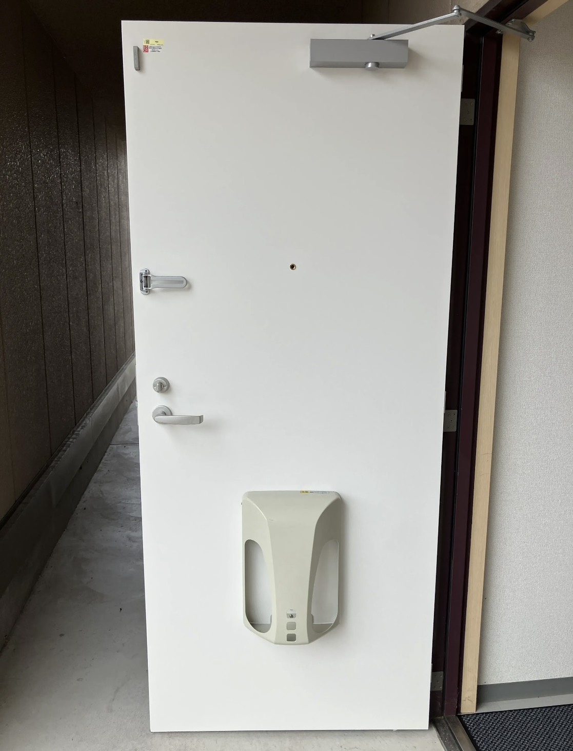 愛知県豊田市 マンション ドア取替工事 LIXIL改装用マンションドアRSⅡ　HM02タイプ【ドアファクトリー】